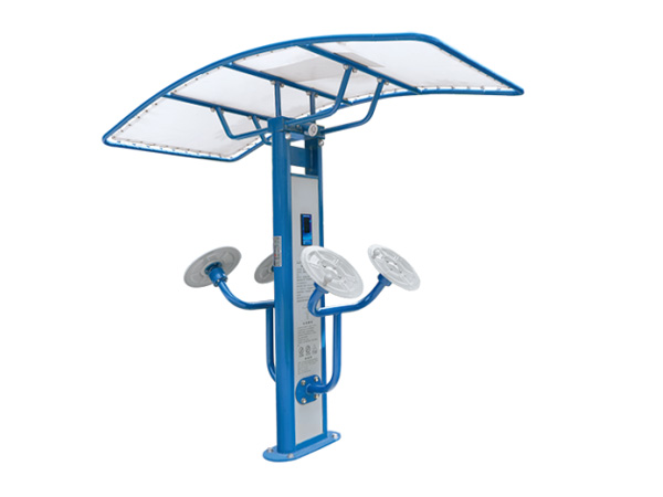 ZN023 Intelligent Dual Column Dual Position Tai Chi Kneading and Pushing Device