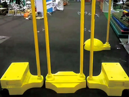 G008 Bidirectional ABS Badminton Pillar