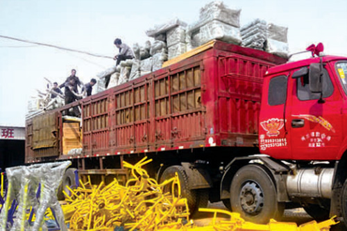 Shipment from factory