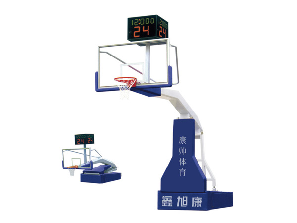 A002 Remote control electric hydraulic basketball stand