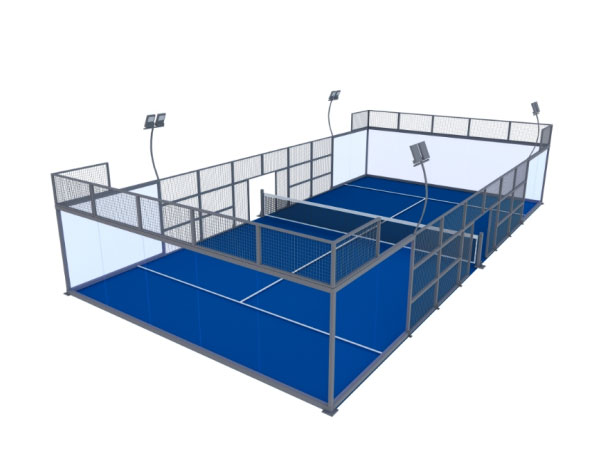 Panoramic Panel Tennis Court